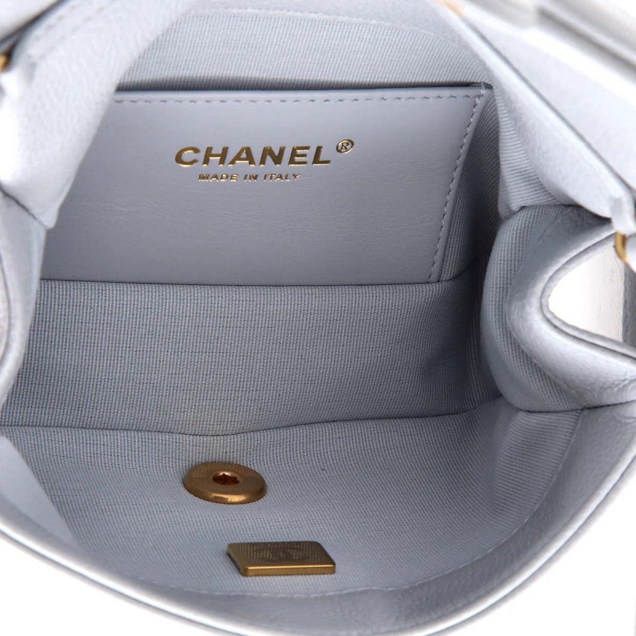 CC Medallion Charms Flap Bag Caviar Mini - Deep Luxury