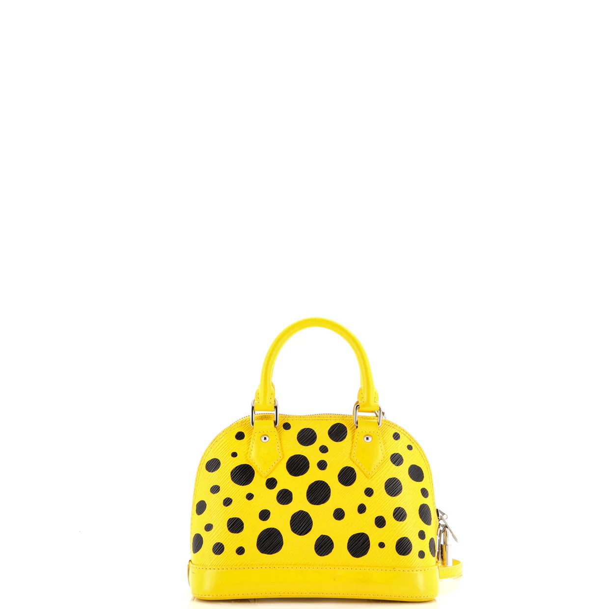 Alma Handbag Yayoi Kusama Infinity Dots Epi Leather BB - Deep Luxury