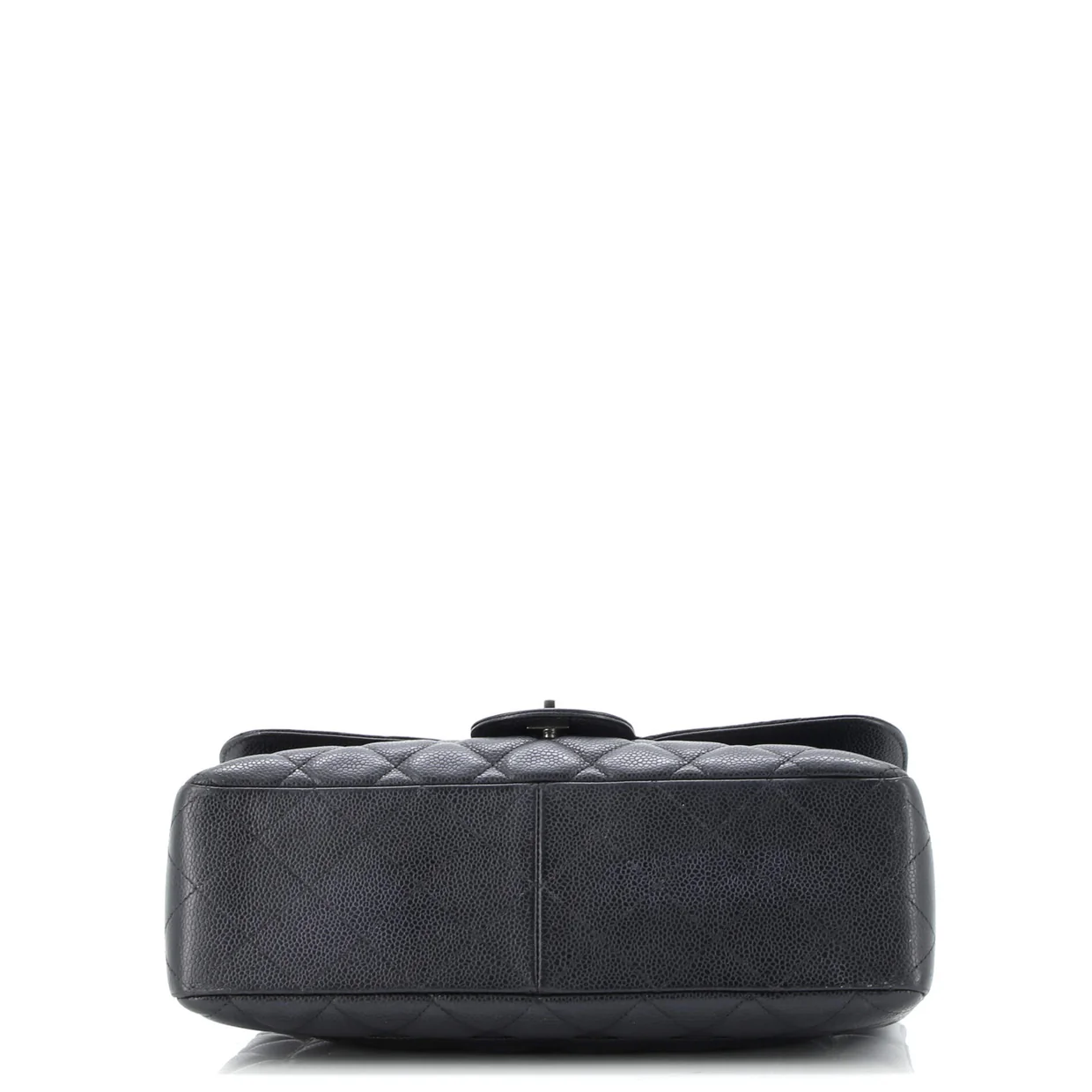 Classic Single Flap Bag Quilted Caviar Jumbo - Deep Luxury