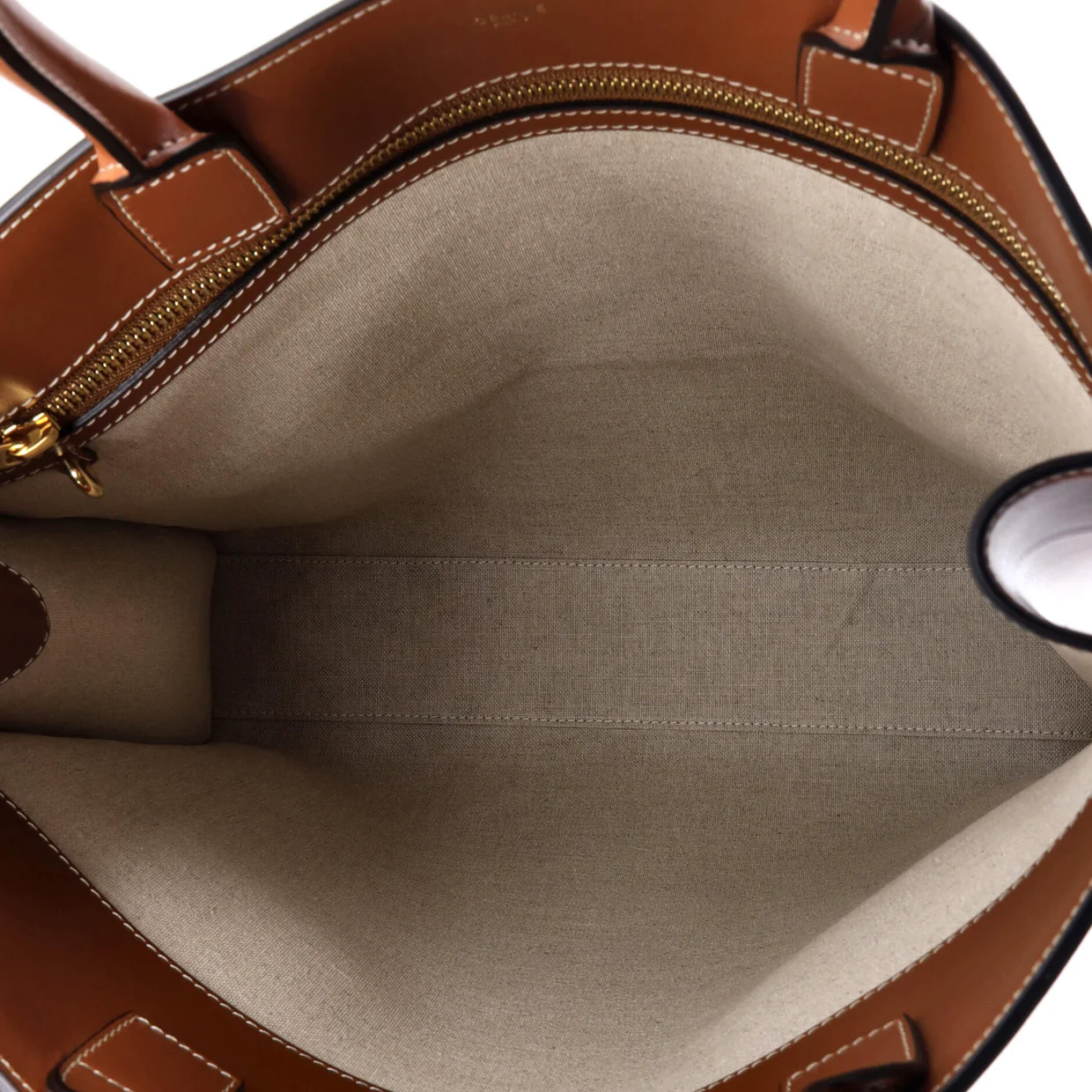 Sulky Vertical Cabas Tote Canvas with Leather Large - Deep Luxury