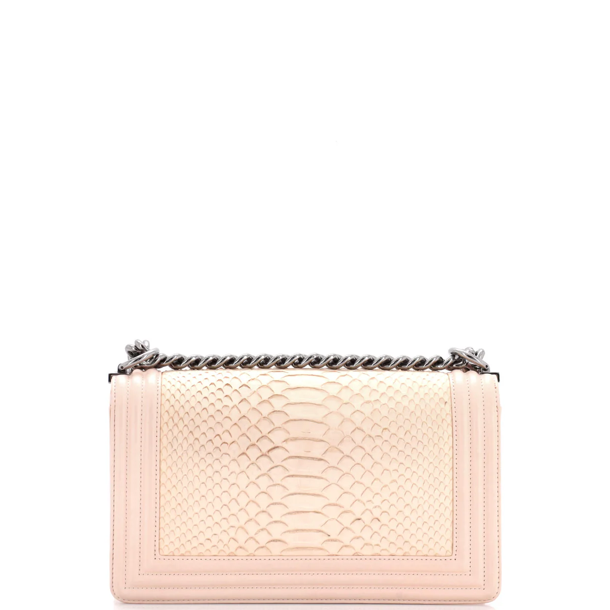 Boy Flap Bag Python Old Medium - Deep Luxury