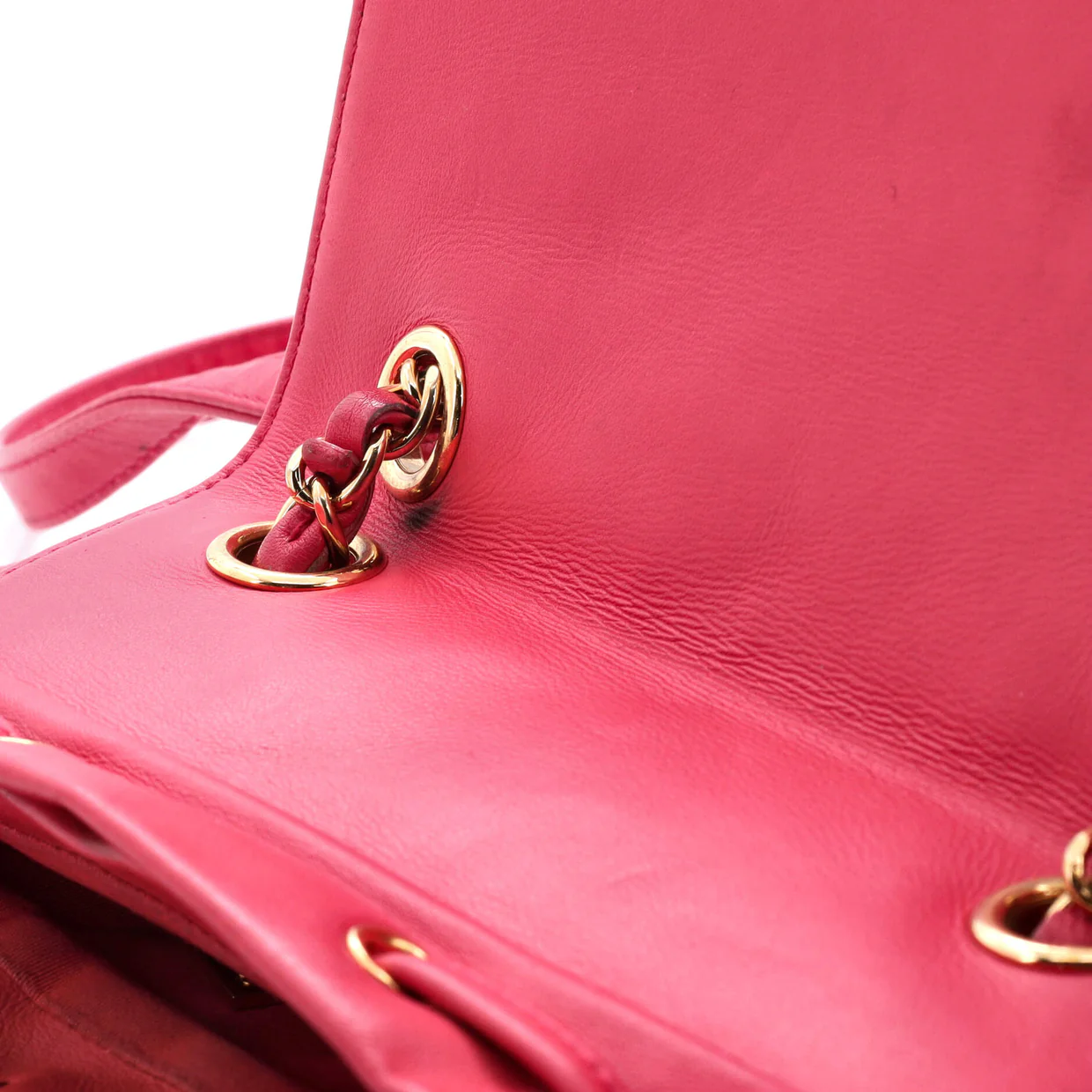 Urban Spirit Backpack Chevron Leather Small - Deep Luxury