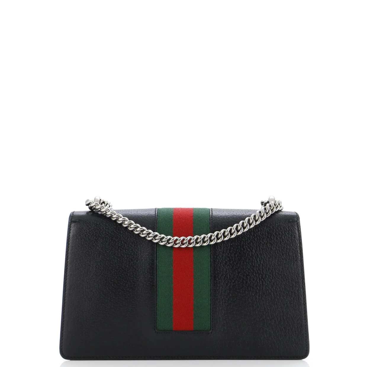 Web Dionysus Bag Leather Small - Deep Luxury