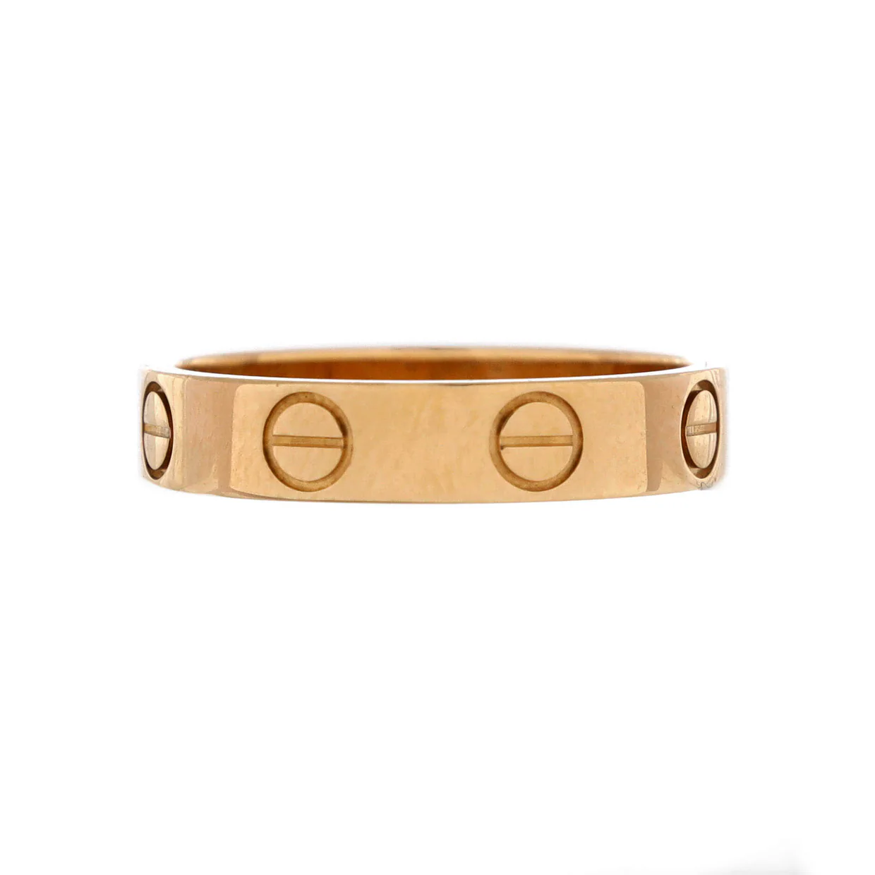 Love Wedding Band Ring 18K Yellow Gold - Deep Luxury