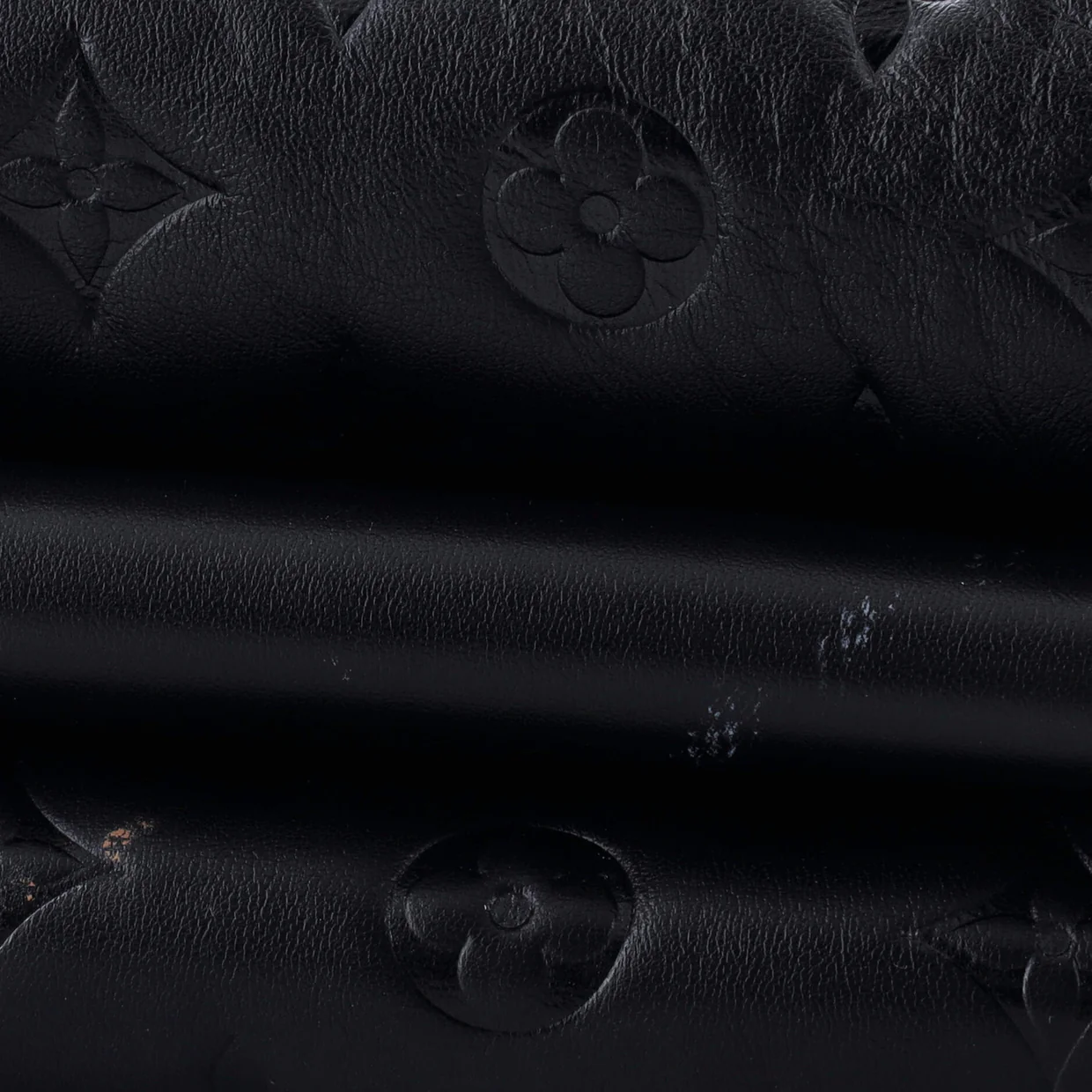 Coussin Bag Monogram Embossed Lambskin PM - Deep Luxury