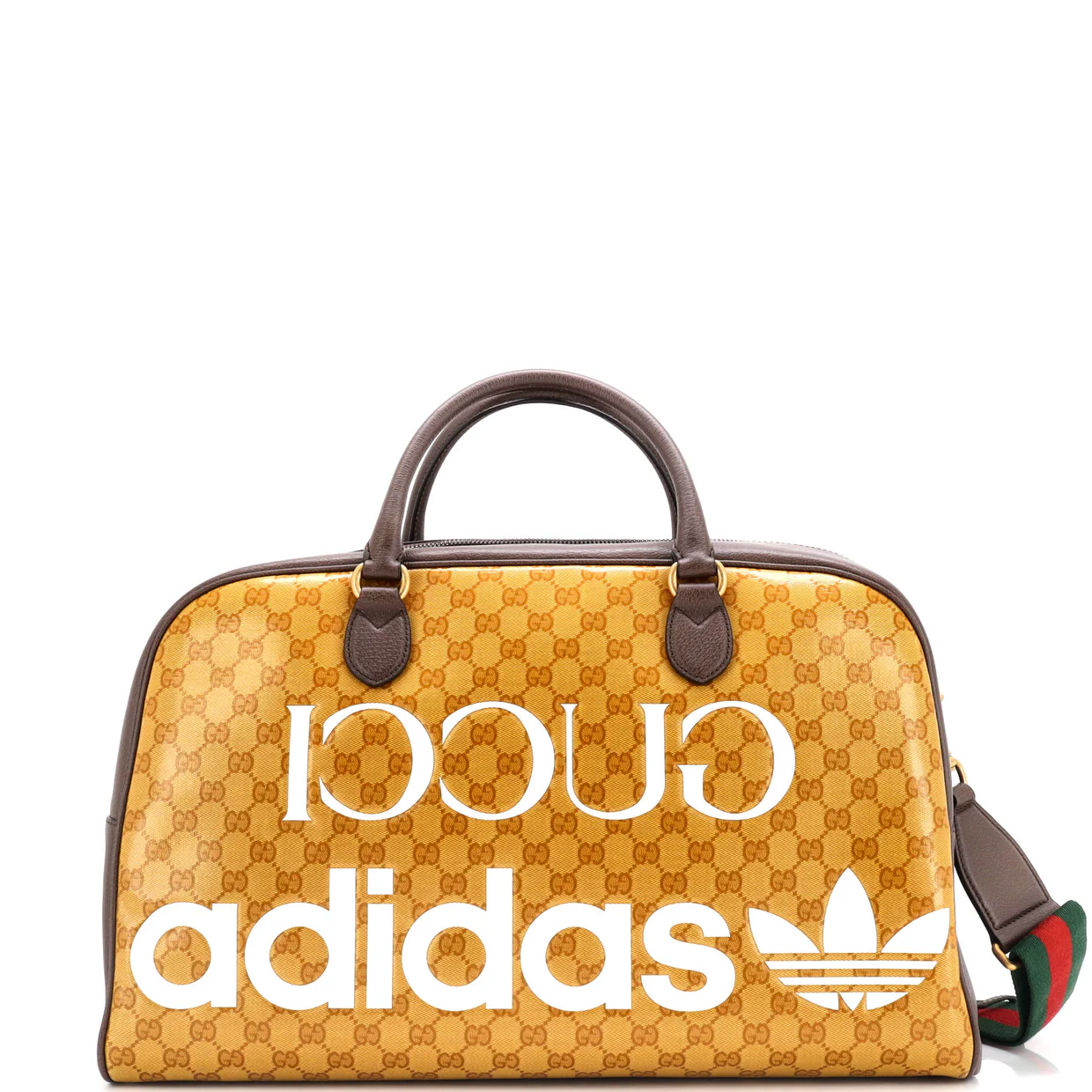 x adidas Duffle Bag GG Coated Canvas Large - Deep Luxury