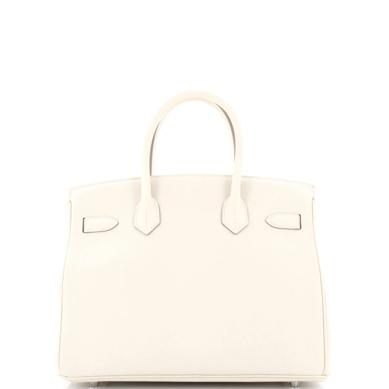 Birkin Handbag Light Epsom with Palladium Hardware 30 - Deep Luxury