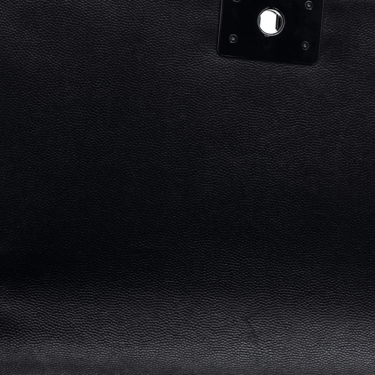 So Black Boy Flap Bag Quilted Caviar New Medium - Deep Luxury