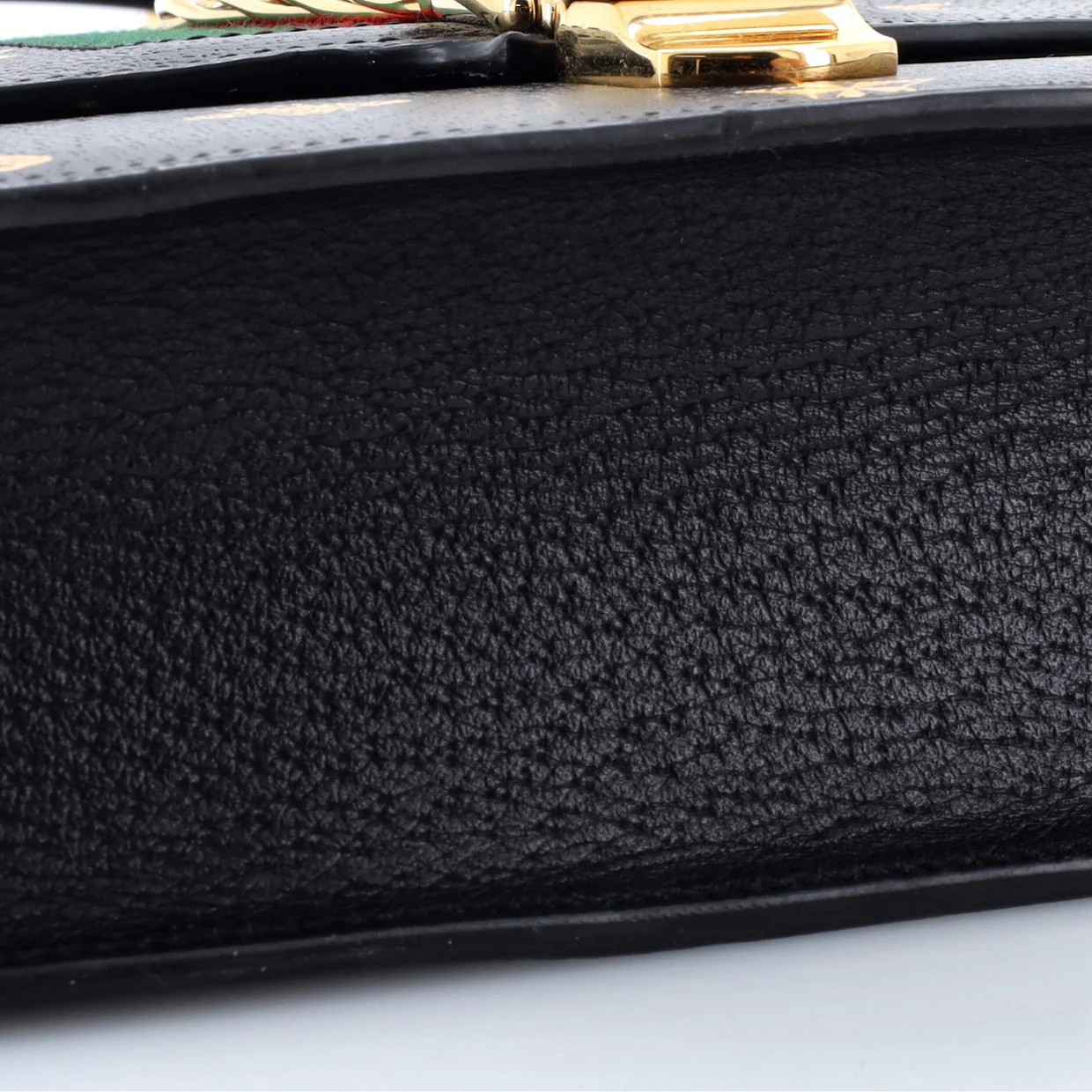 Sylvie Shoulder Bag Printed Leather Small - Deep Luxury