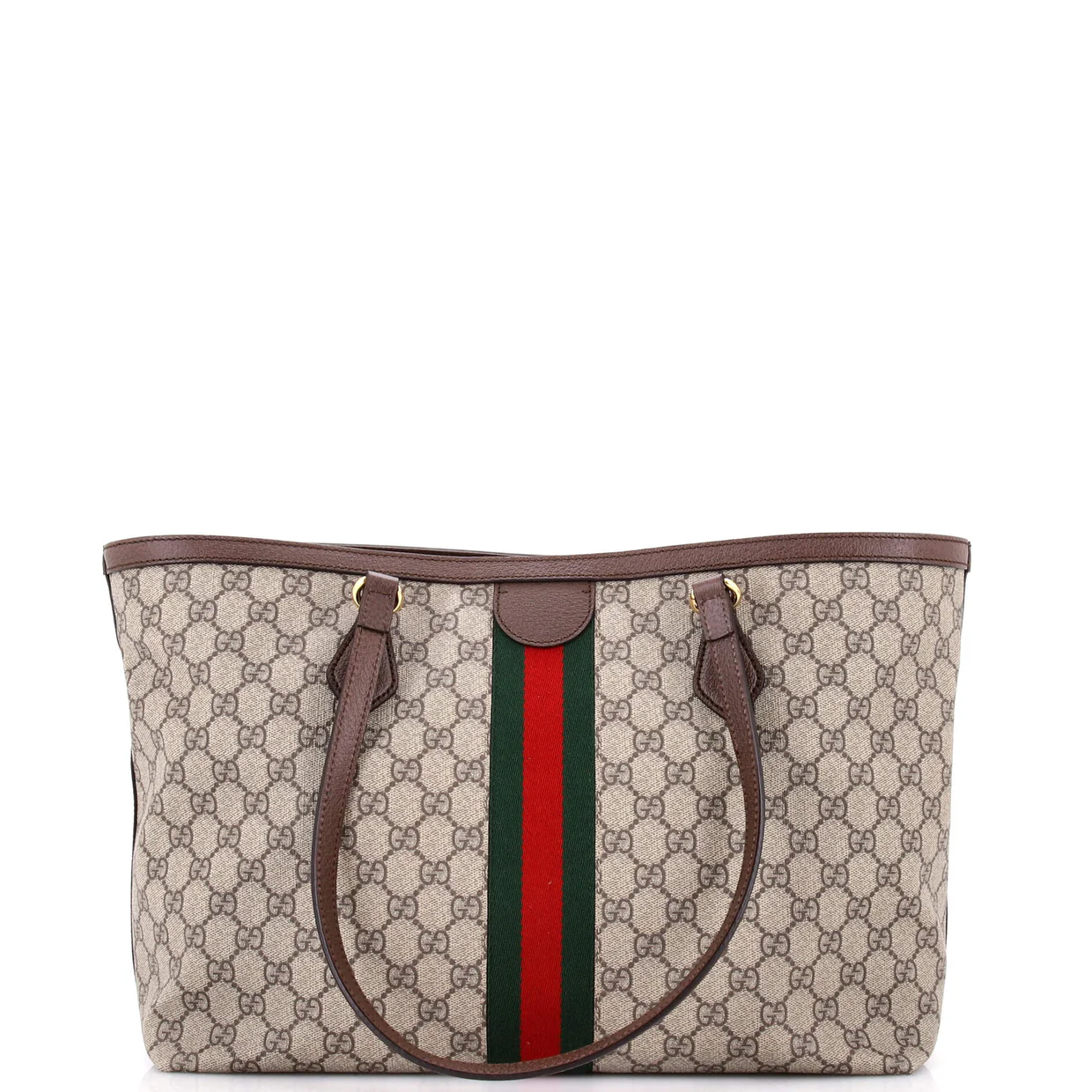 Ophidia Shopping Tote GG Coated Canvas Medium - Deep Luxury