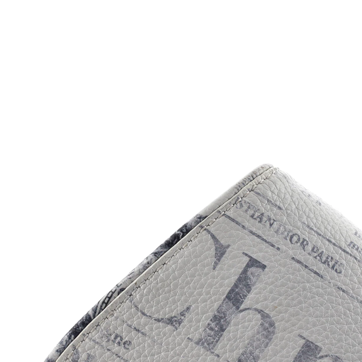 Daniel Arsham Saddle Crossbody Bag Printed Leather - Deep Luxury