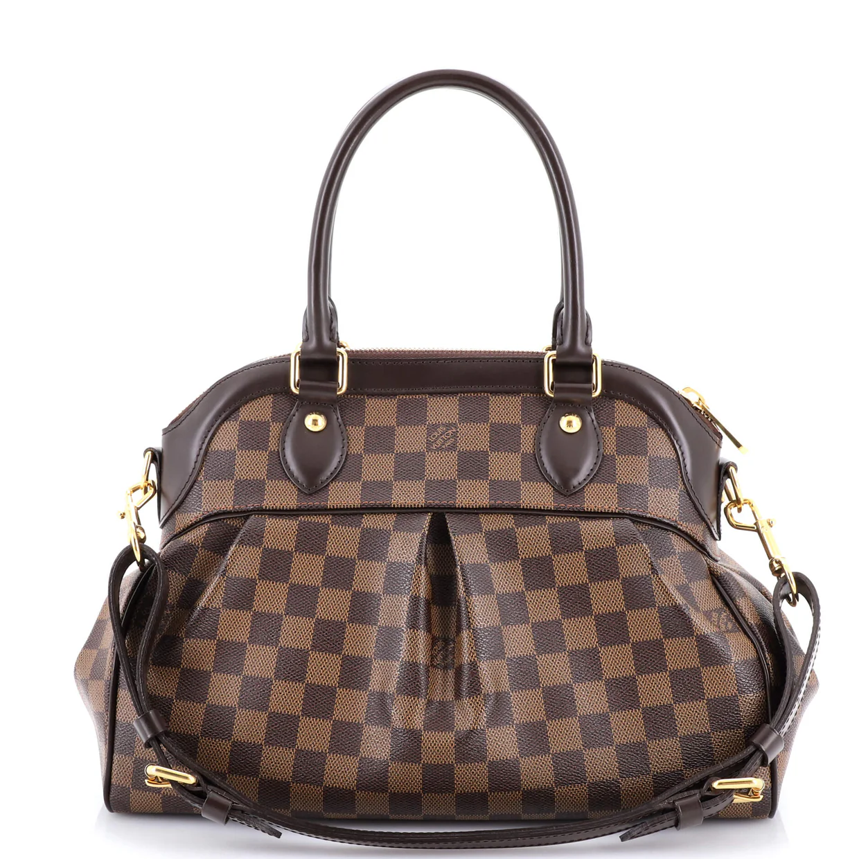 Trevi Handbag Damier PM - Deep Luxury