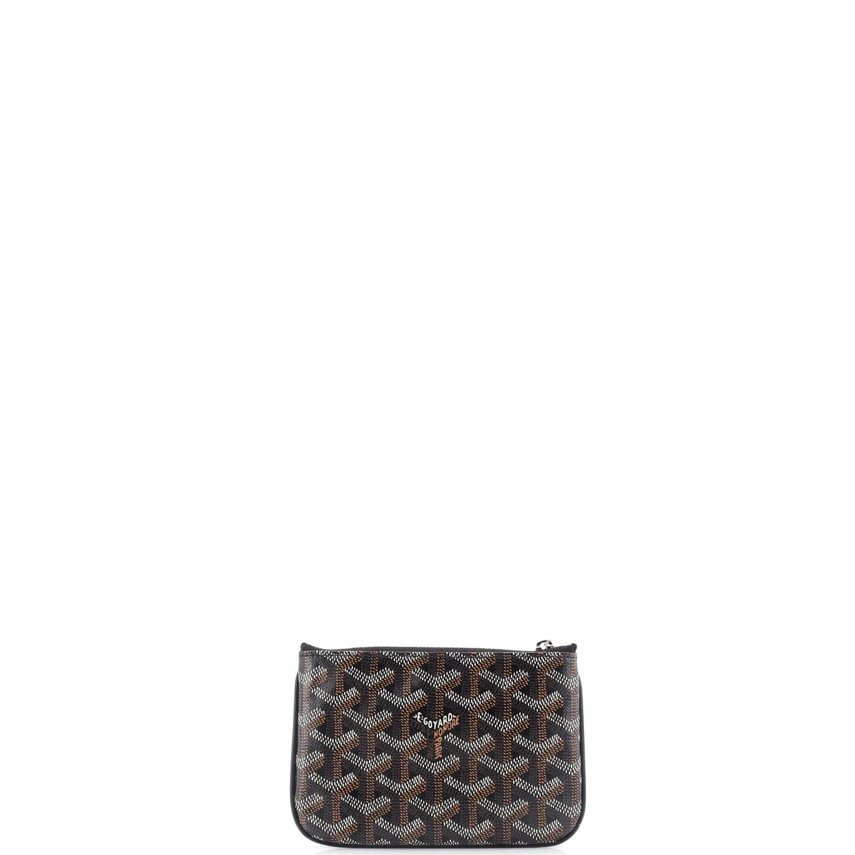 Senat Zip Pouch Coated Canvas Mini - Deep Luxury