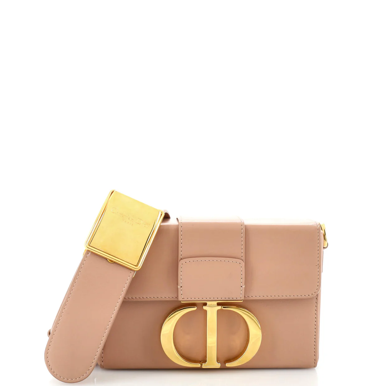 30 Montaigne Box Bag Leather - Deep Luxury