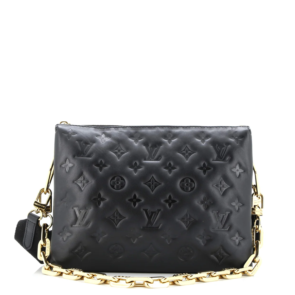 Coussin Bag Monogram Embossed Lambskin PM - Deep Luxury