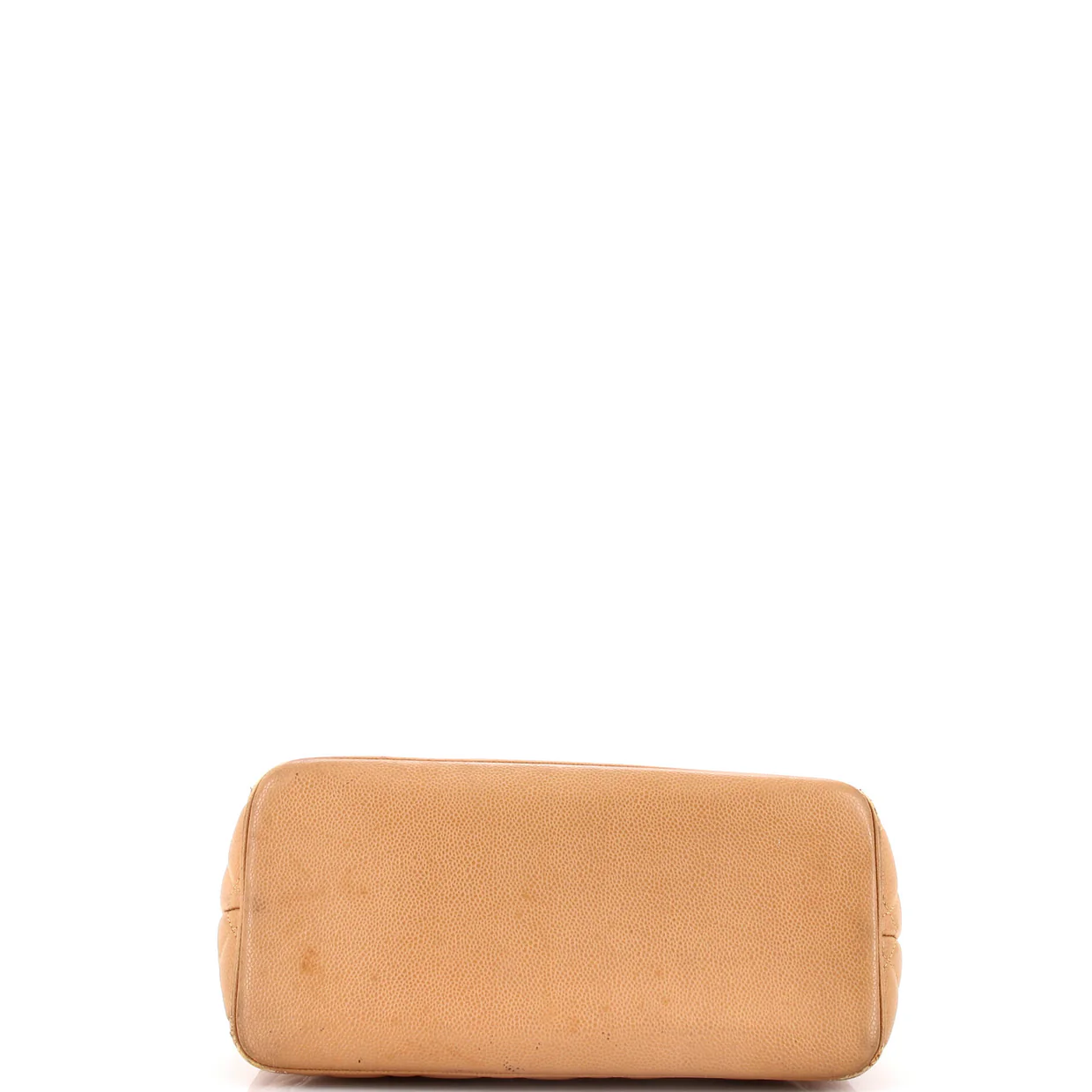 Medallion Tote Quilted Caviar - Deep Luxury