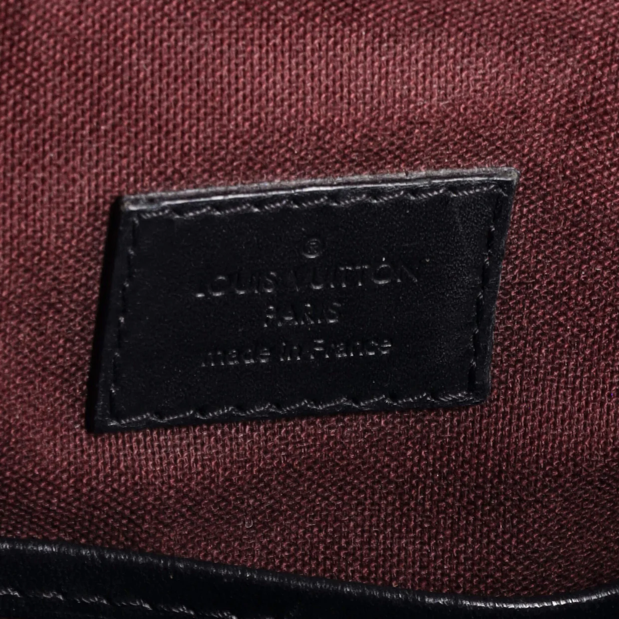 Bass Messenger Bag Macassar Monogram Canvas PM - Deep Luxury