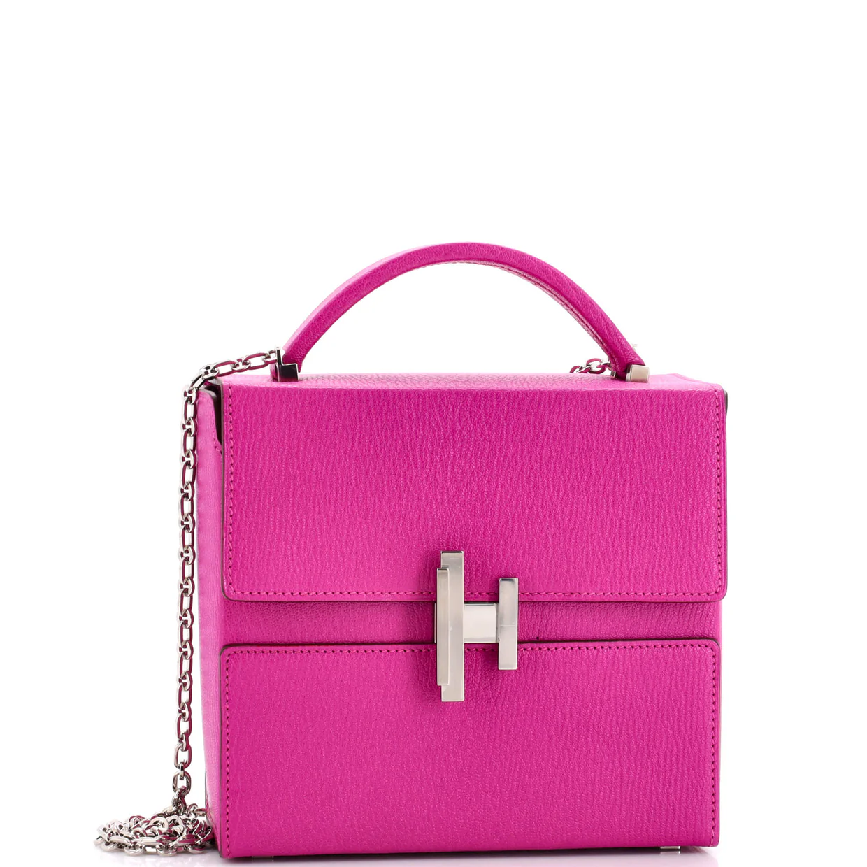 Cinhetic Top Handle Bag Chevre Chamkila - Deep Luxury