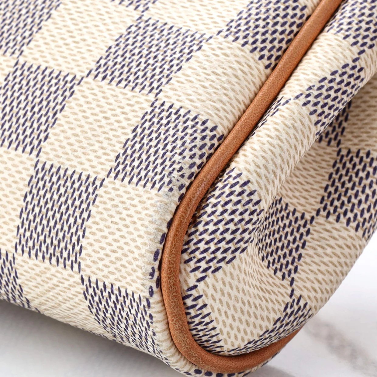 Eva Handbag Damier - Deep Luxury