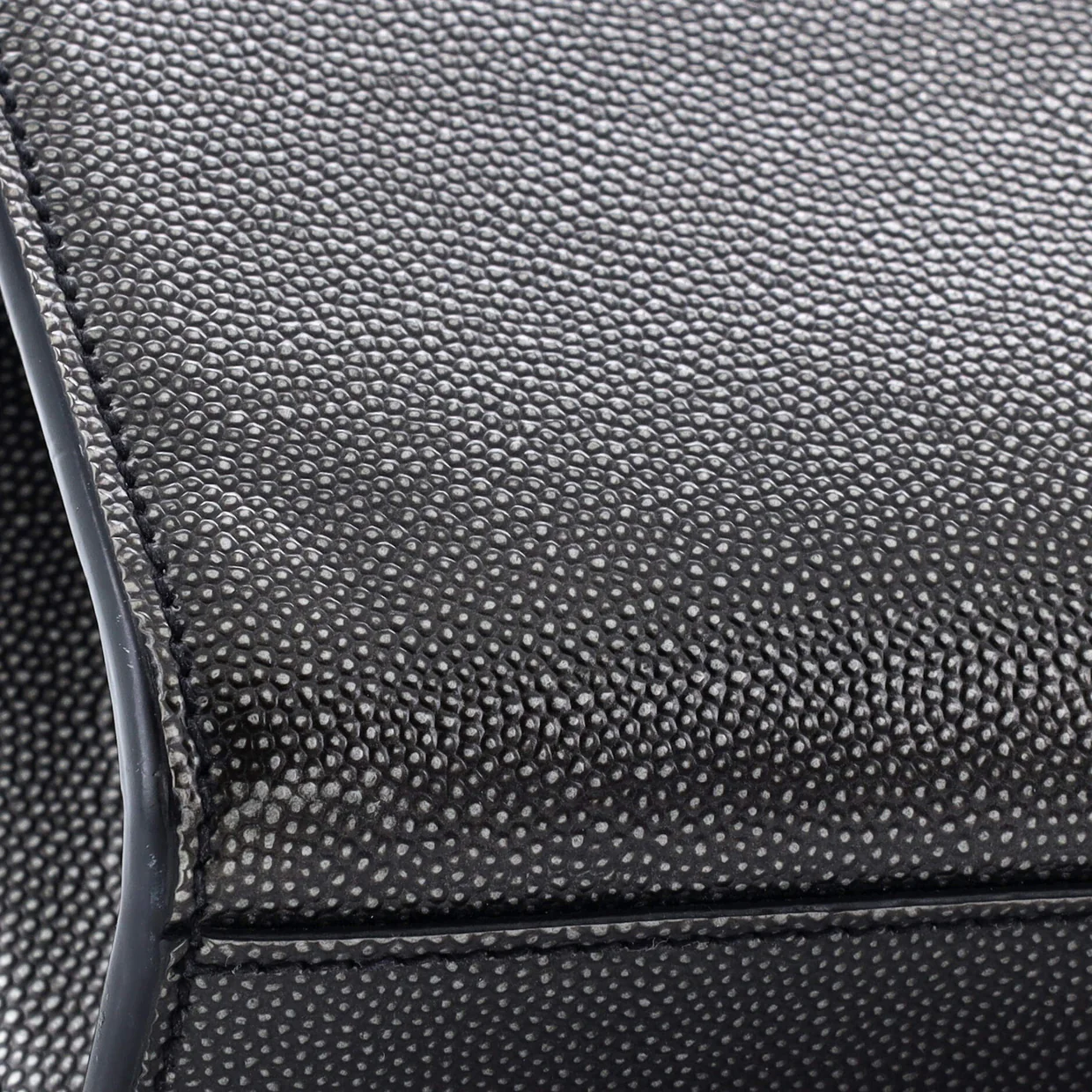 Classic Monogram Crossbody Bag Grainy Leather Medium - Deep Luxury