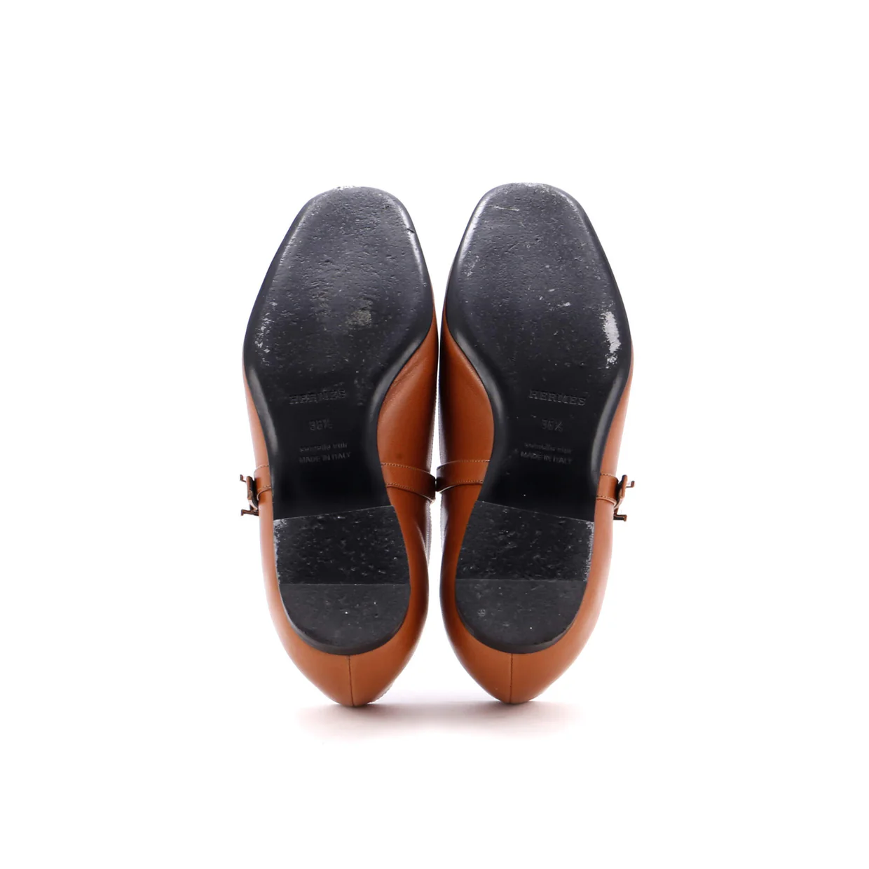 Women's Jane Flats Leather - Deep Luxury