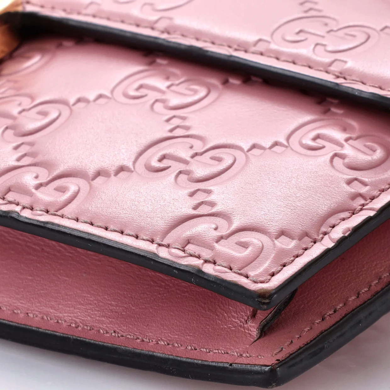 Icon Wallet on Chain Guccissima Leather - Deep Luxury