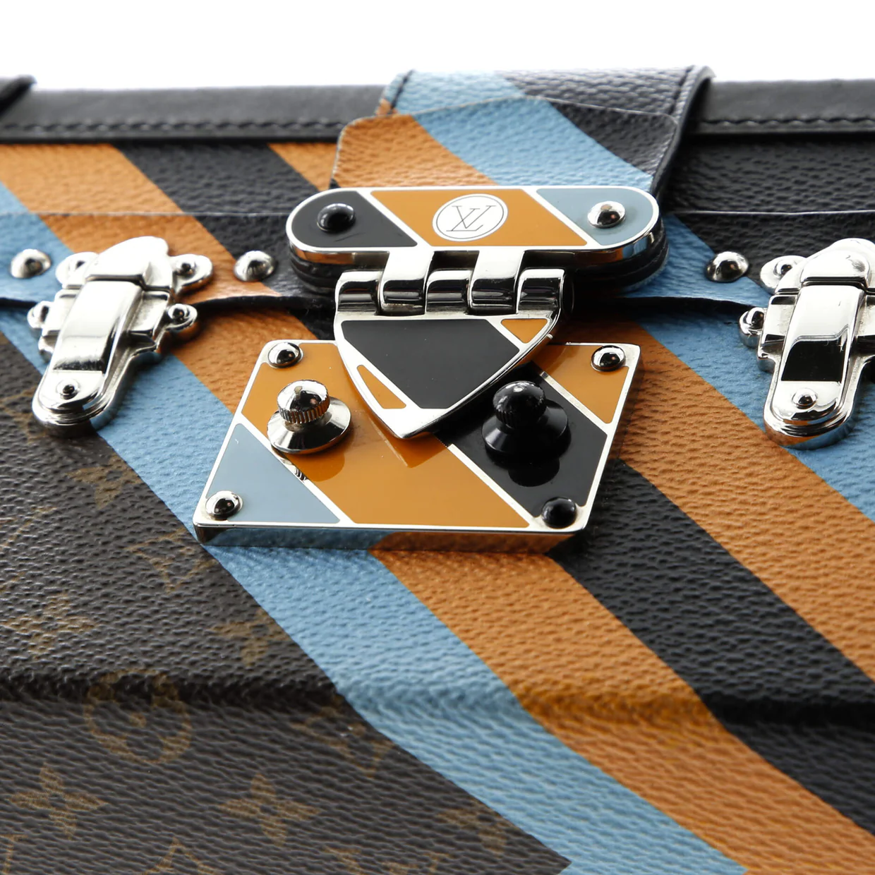 Petite Malle Handbag Limited Edition Monogram Canvas - Deep Luxury
