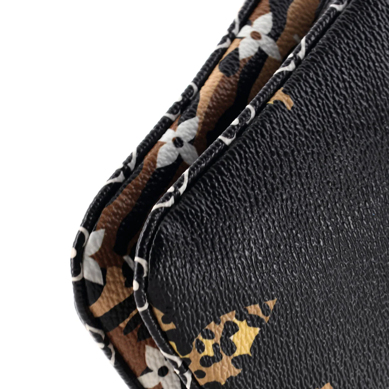 Double Zip Pochette Limited Edition Jungle Monogram Giant - Deep Luxury