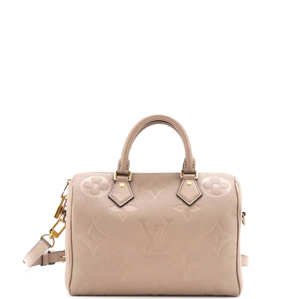 Speedy Bandouliere Bag Monogram Empreinte Giant 25 - Deep Luxury