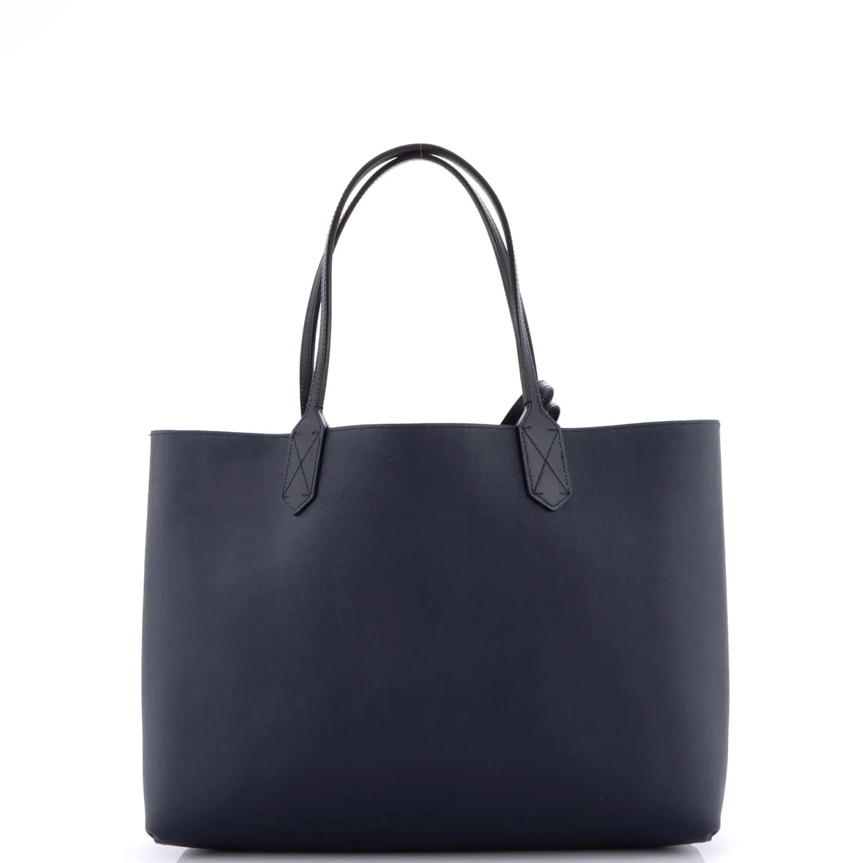 Reversible Tote Blooms GG Print Leather Medium - Deep Luxury