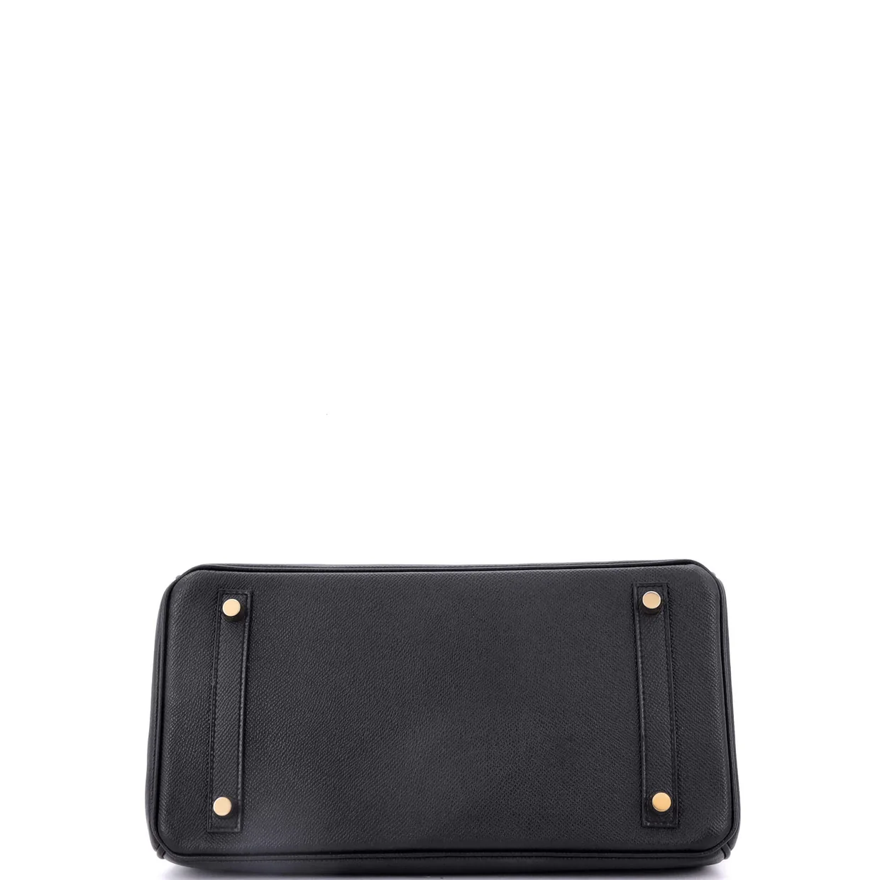 Birkin Handbag Noir Epsom with Gold Hardware 30 - Deep Luxury