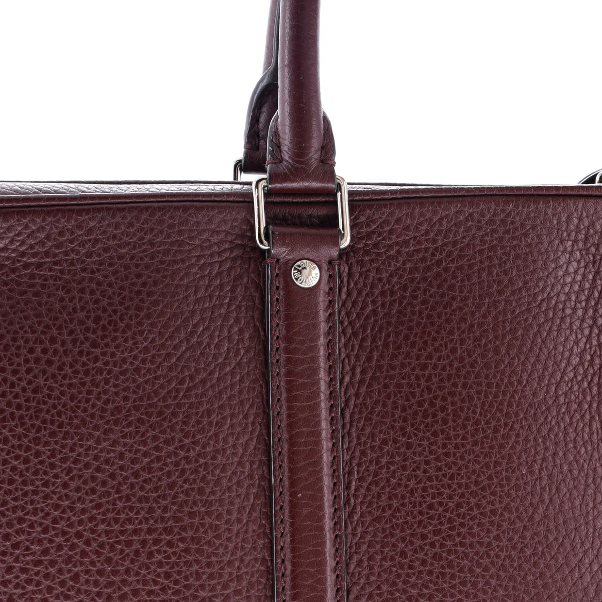 Porte-Documents Voyage Briefcase Taurillon Leather PM - Deep Luxury