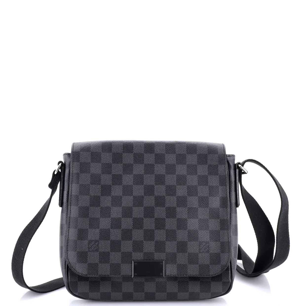 District Messenger Bag Damier Graphite PM - Deep Luxury