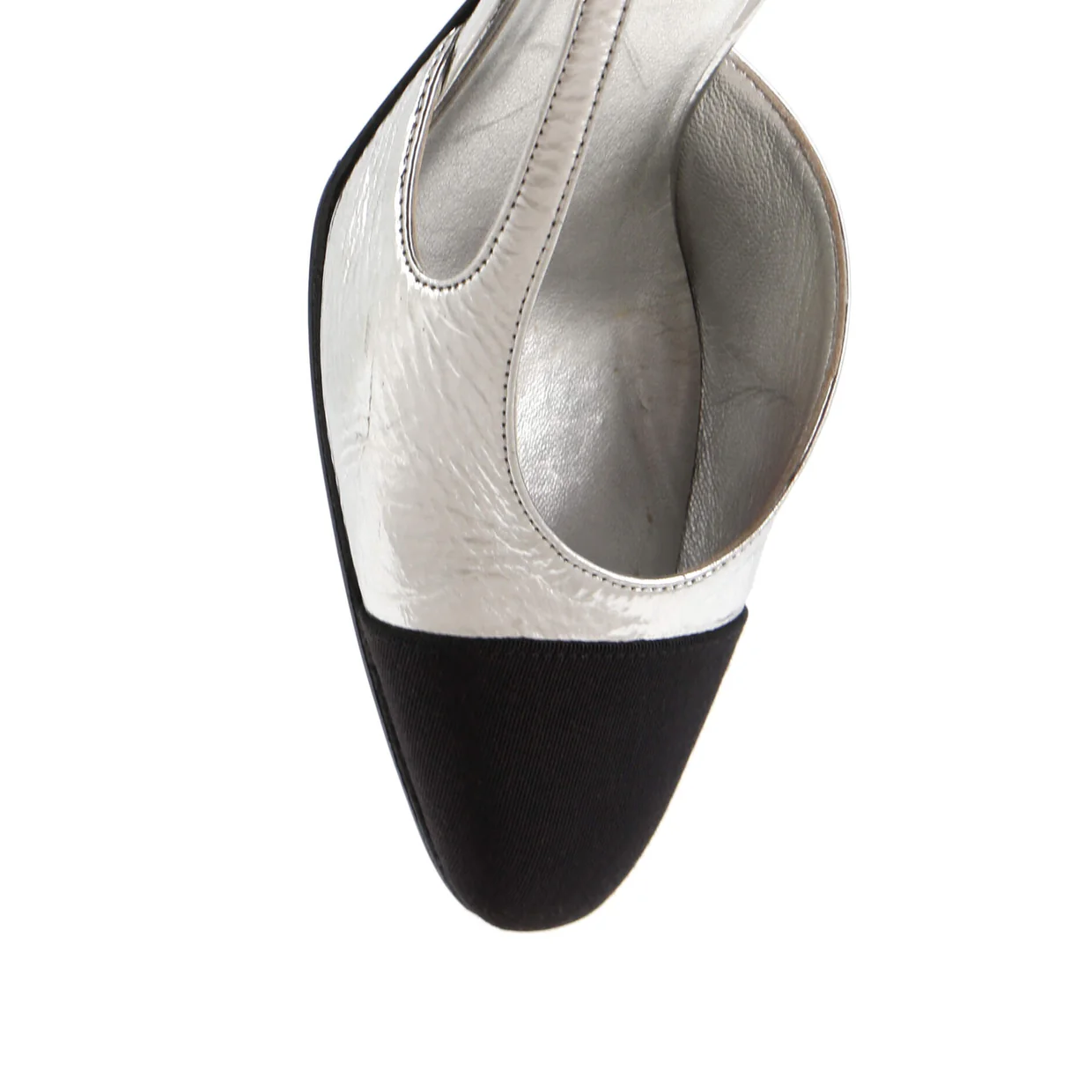 Women’s Cap Toe Slingback Pumps Leather - Deep Luxury