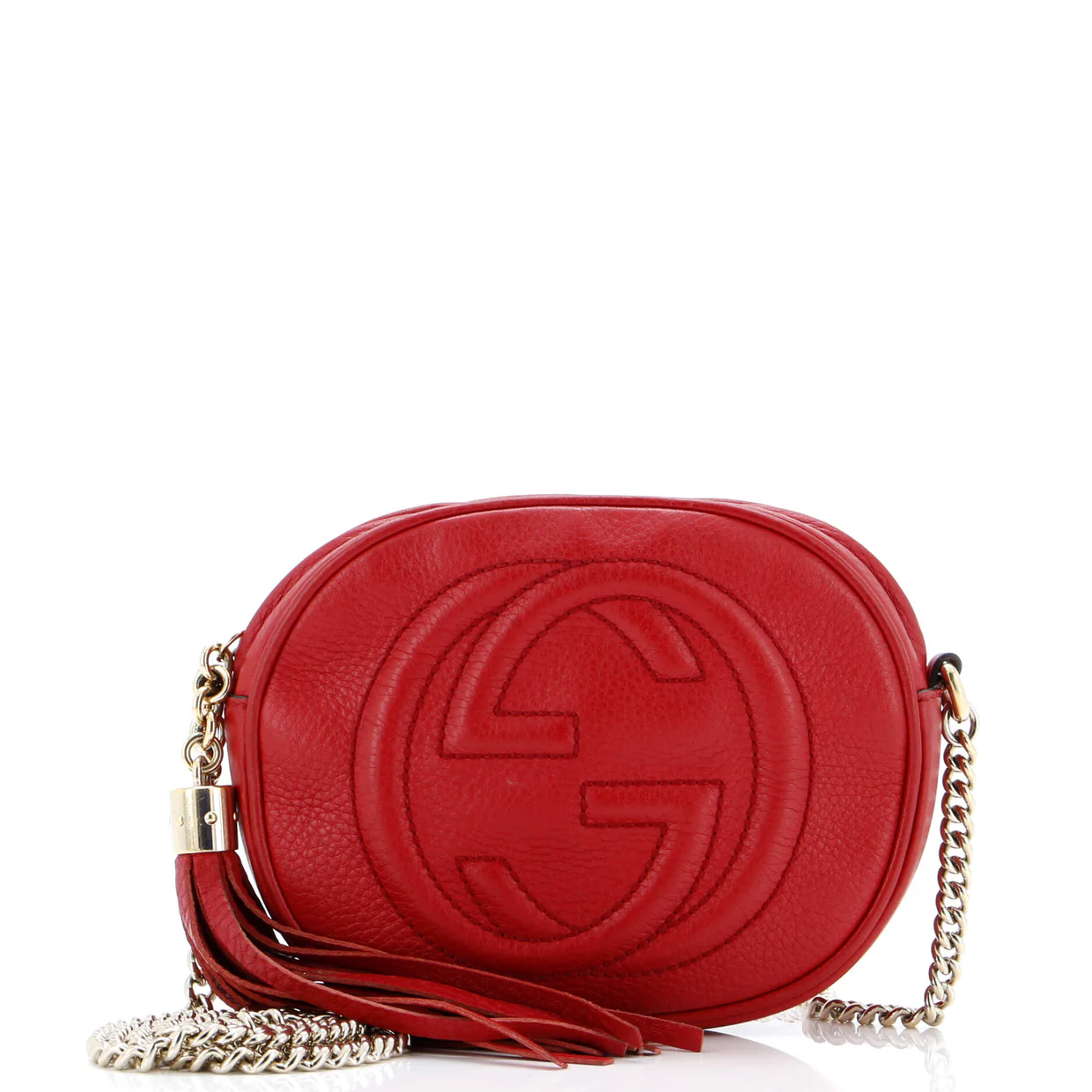 Soho Chain Bag Leather Mini - Deep Luxury