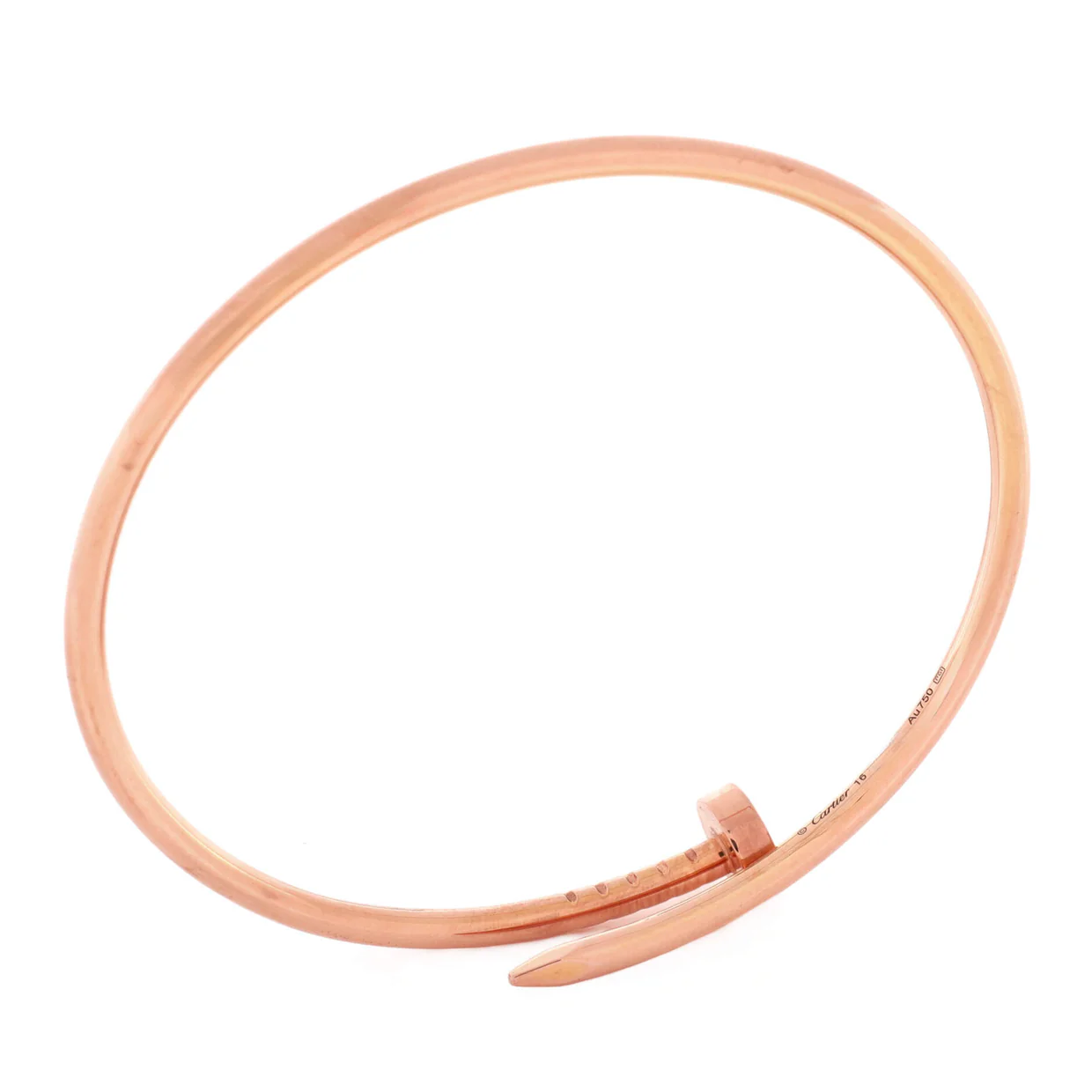 Juste un Clou Bracelet 18K Rose Gold Small - Deep Luxury