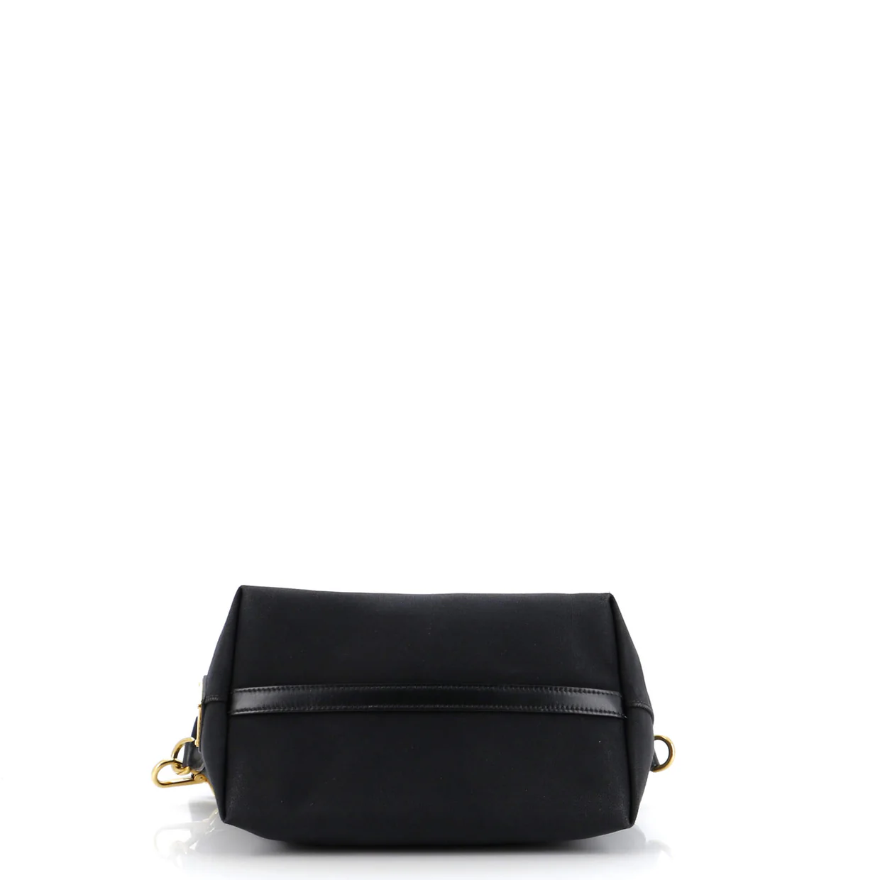 Logo Convertible Zip Tote Canvas with Leather Small - Deep Luxury