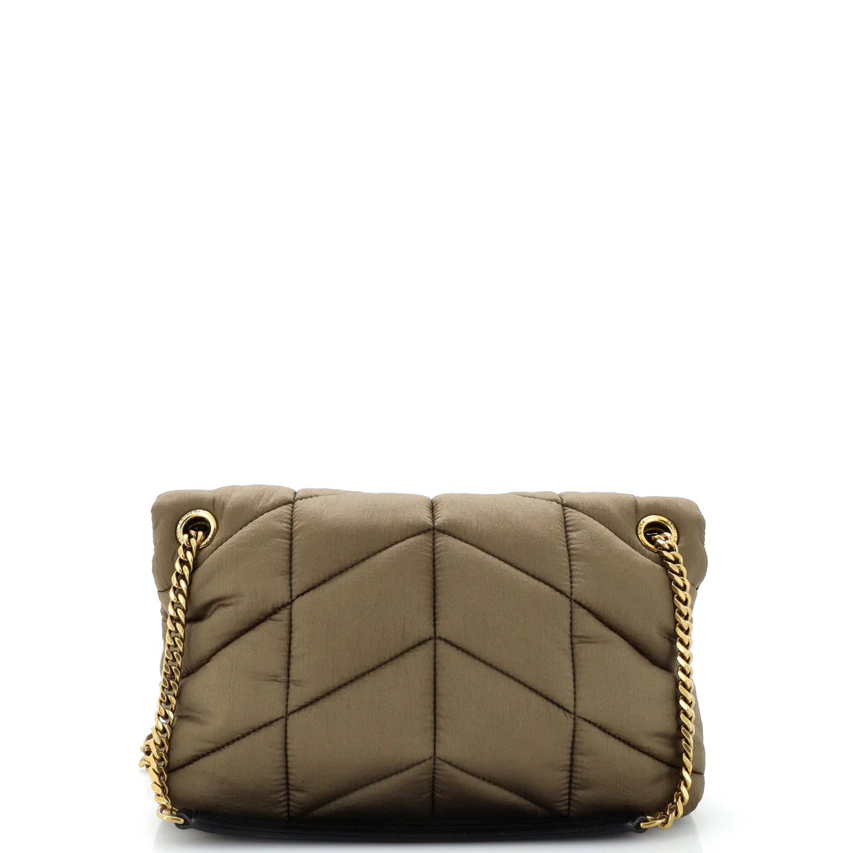 Loulou Puffer Shoulder Bag Quilted Nylon Small - Deep Luxury