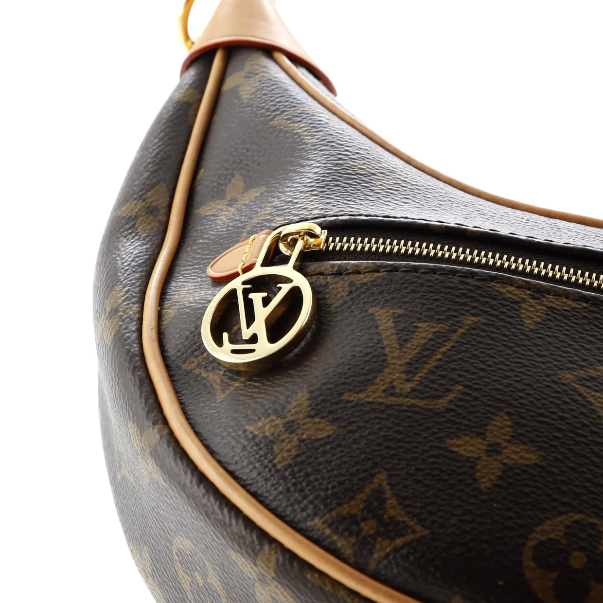 Loop Handbag Monogram Canvas - Deep Luxury