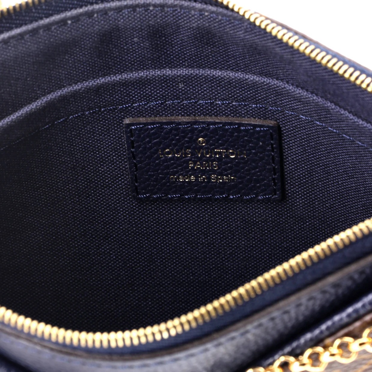 Pallas Clutch Monogram Canvas with Leather - Deep Luxury