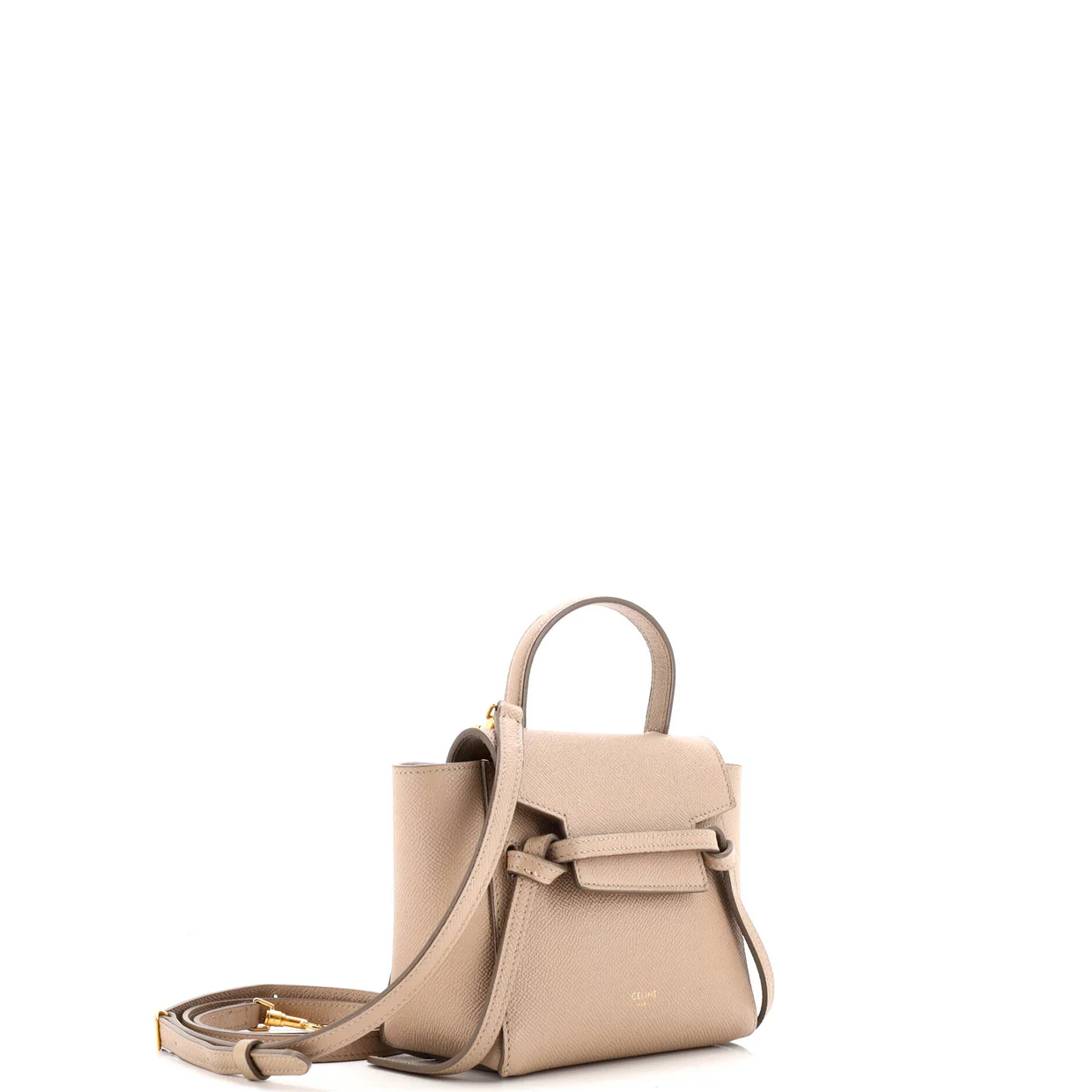 Belt Bag Textured Leather Pico - Deep Luxury