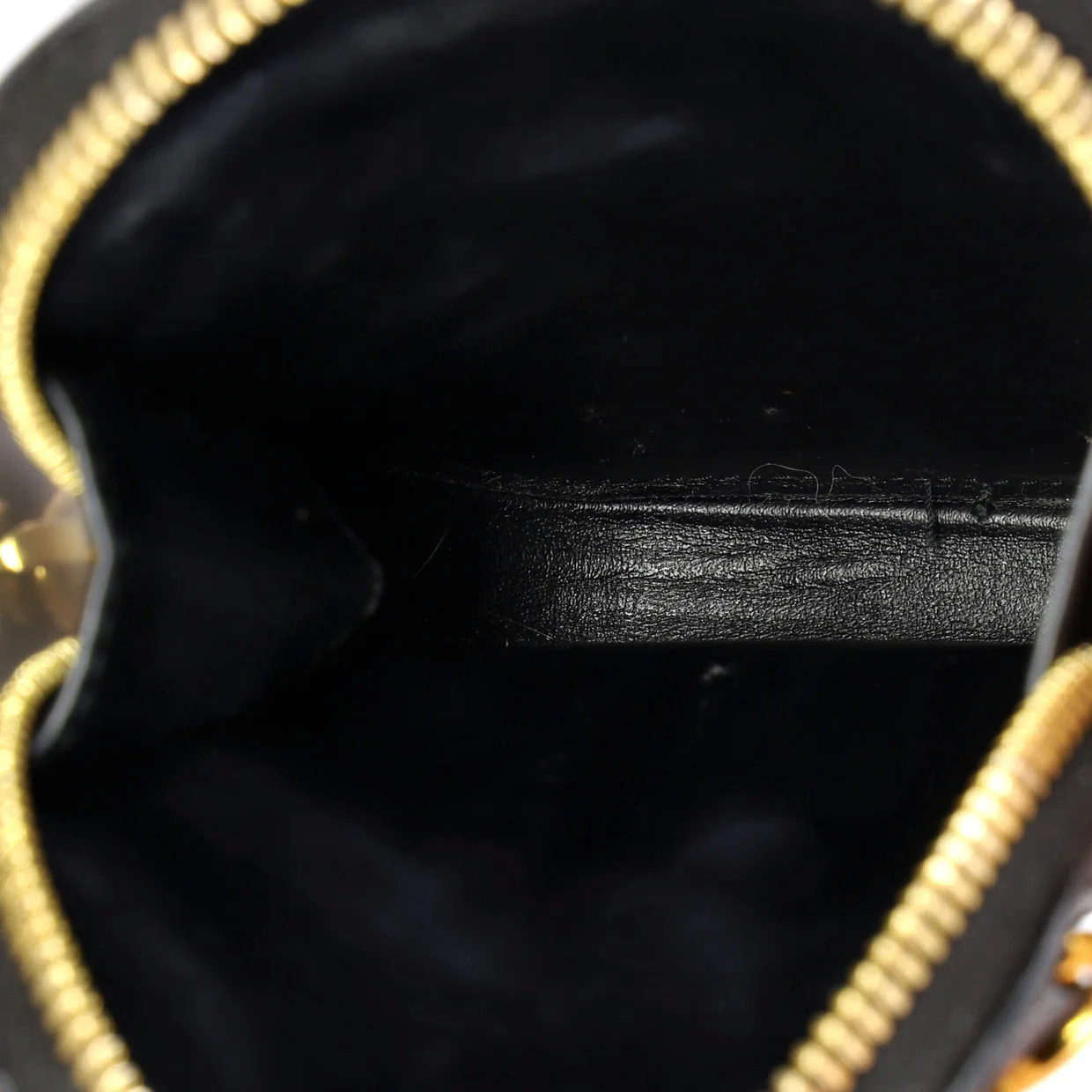 Zip Phone Holder Crossbody Bag Saffiano Leather - Deep Luxury