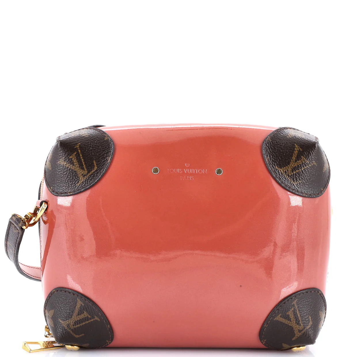 Venice Handbag Vernis with Monogram Canvas - Deep Luxury