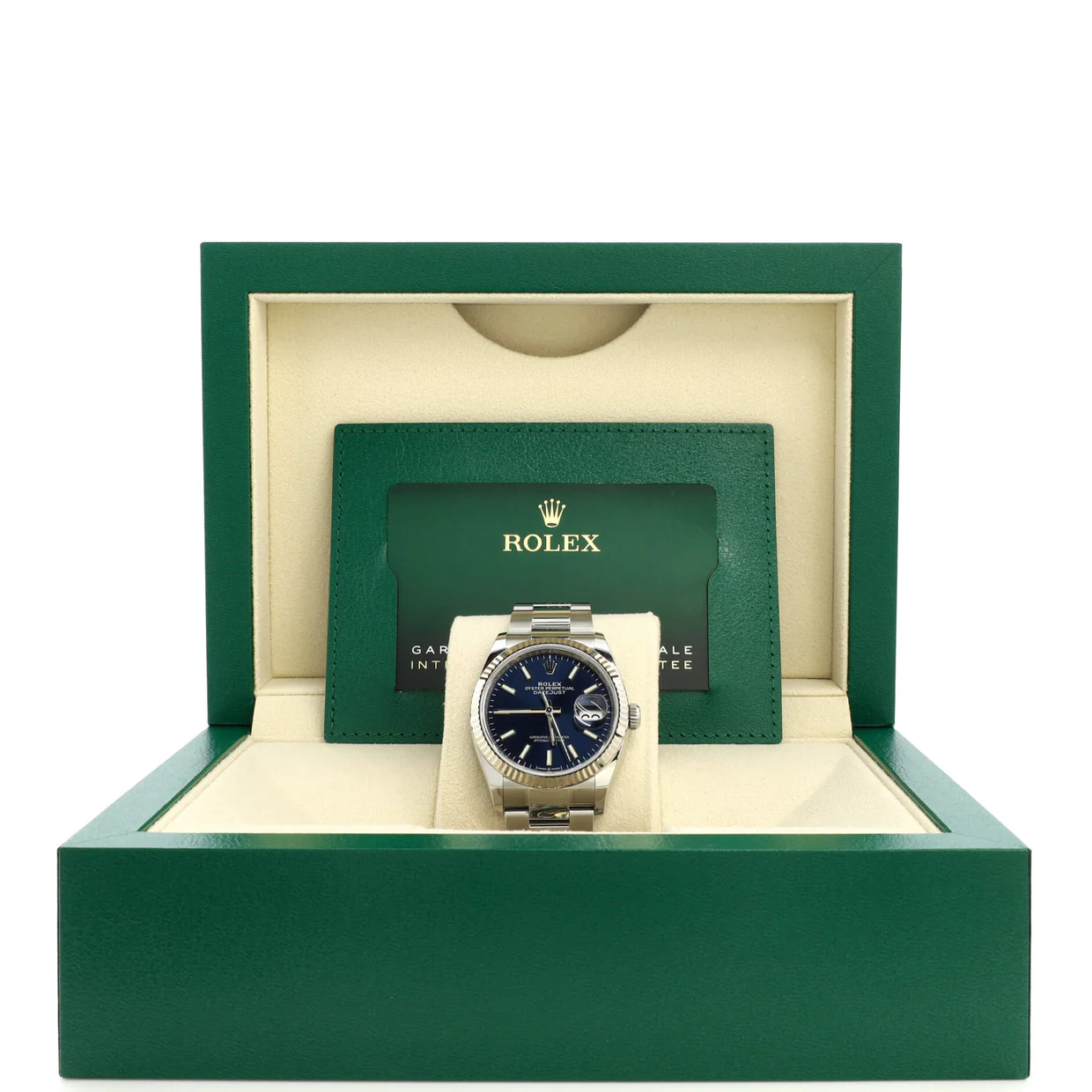 Oyster Perpetual Datejust Automatic Watch Stainless Steel and White Gold 36 - Deep Luxury