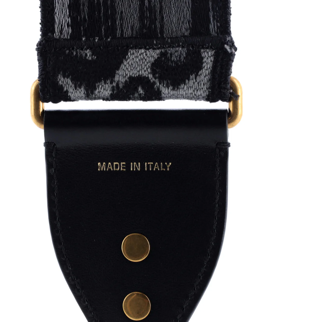 Logo Shoulder Strap Embroidered Canvas - Deep Luxury