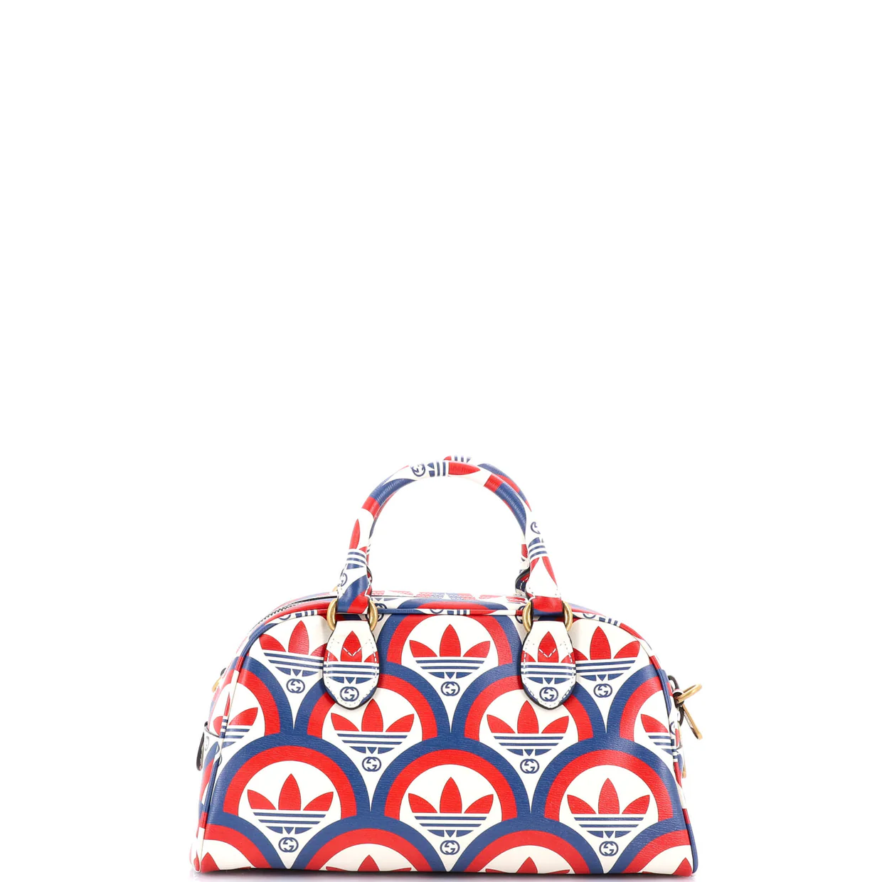 x adidas Duffle Bag Printed Leather Mini - Deep Luxury