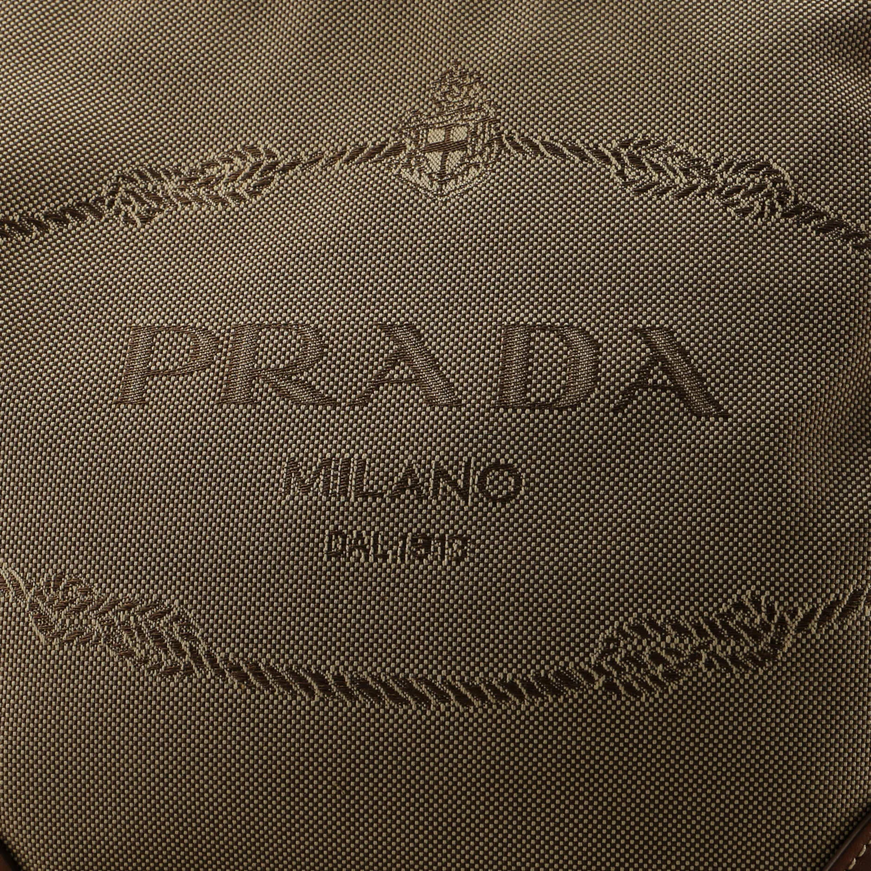 Logo Messenger Bag Canvas with Leather Small - Deep Luxury
