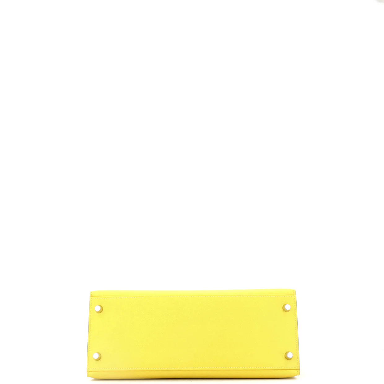 Kelly Handbag Lime Epsom with Palladium Hardware 28 - Deep Luxury