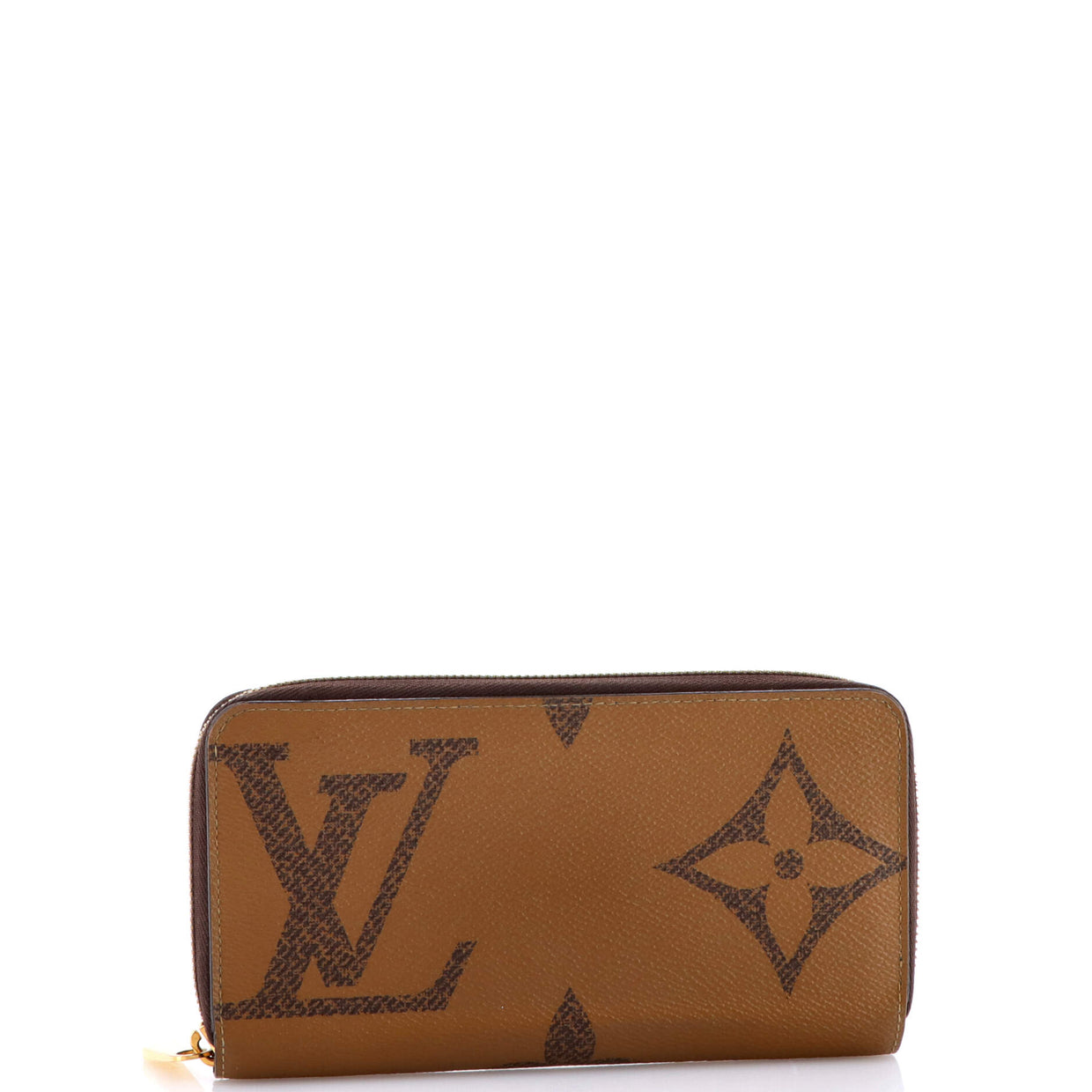 Zippy Wallet Reverse Monogram Giant - Deep Luxury