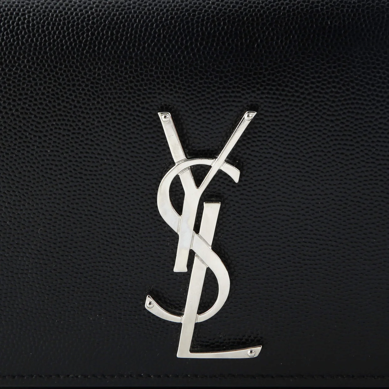 Classic Monogram Crossbody Bag Grainy Leather Medium - Deep Luxury